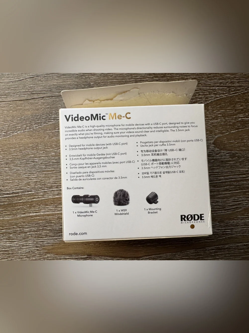 RODE VideoMic Me-C Directional USB-C Microphone